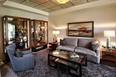 Christiansen Lounge — Interior Design & Decorating project by Coffey & Co. House Of Interiors