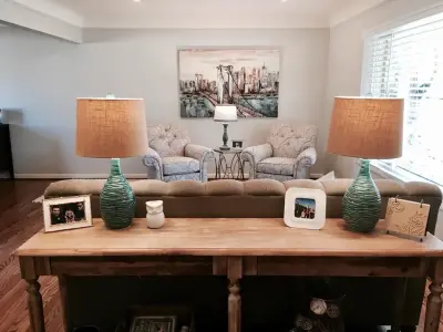 3D Visualization: Lounge Area by Jody Pear Designs
