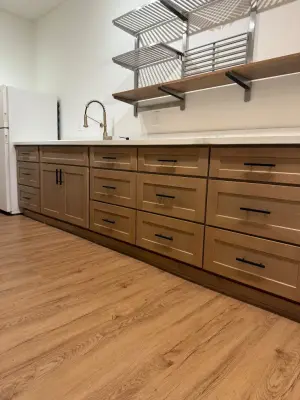Tailored Laundry Space — Interior Design & Decorating project by Mooi Interior Design LLC