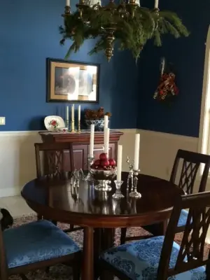 Colorful Dining Experience - Classic Dining Room by Heidi Thorn