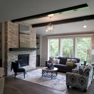 Kendleton Model Home by SAB — Interior Design & Decorating project by Fluture Design Co