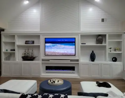 Leisure Hub — Interior Design & Decorating project by Pamela's Design Creations LLC