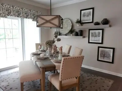 country-style dining area by Danielle Unser