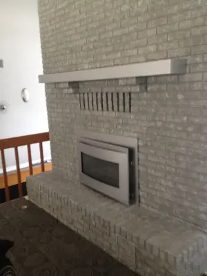Fireplace Color Restoration — Interior Design & Decorating project by Michael's Design Company