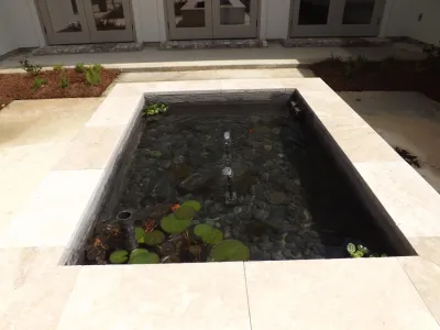 Outdoor Ponds — Landscape Construction project by GreenSeasons