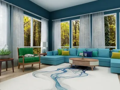 International Design Lounge by Northern Lights Home Staging And Design