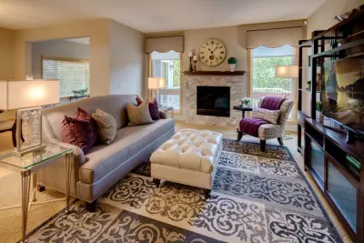 Living Space Revamp by Laurie Mattson Interiors