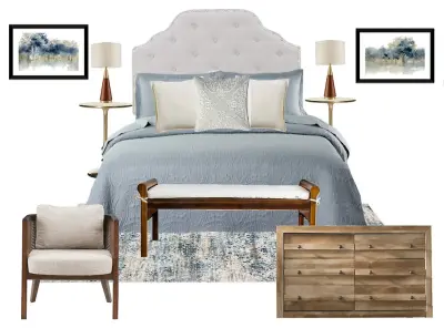 Visitor Room Concept Boards — Interior Design & Decorating project by Just Jillin Interiors