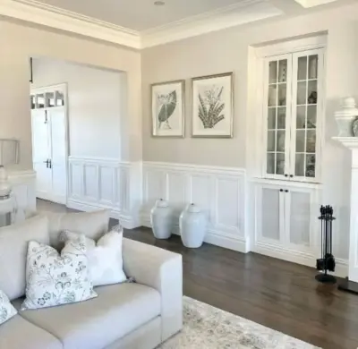 Seaside wainscoting by Adrienne's Decor, LLC