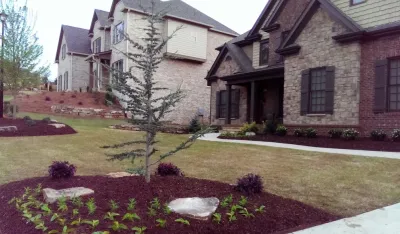 Gables at Stoney Point Subdivision | Cumming, GA — Landscape Construction project by Greenshooz Landscaping