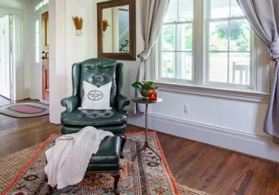 Virginia Hunting and Fishing Lodge — Interior Design & Decorating project by Rambling Interiors