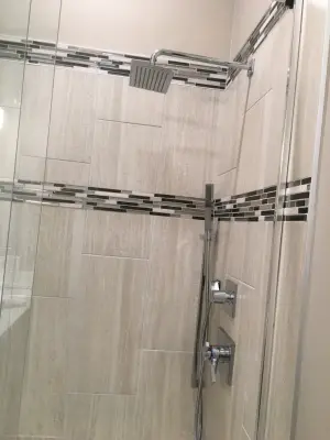 Restroom Renovation by Melanie Sewell Interiors, LLC