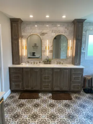 Custom Bath — Interior Design & Decorating project by CL, Inc.