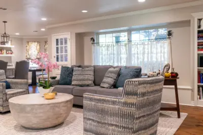 From seldom-used to our favorite space! — Interior Design & Decorating project by Holly Flinton Design Inc