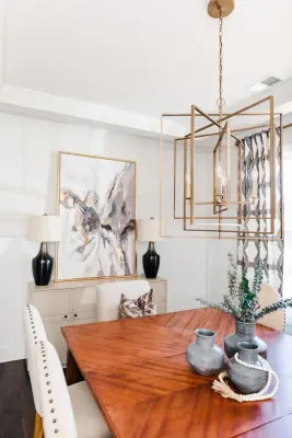 Sophisticated and Stylish: A Refined Dining Experience — Interior Design & Decorating project by Live&Gather Co.
