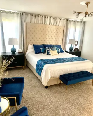 Bedroom makeover — Interior Design & Decorating project by Morfio Design LLC