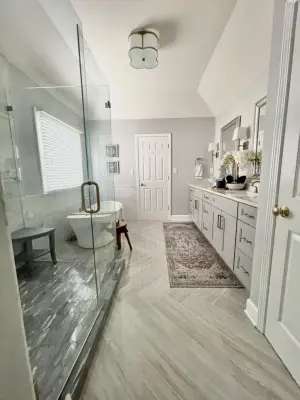 Timeless Bathroom Remodeling by Melissa Rieser Interiors