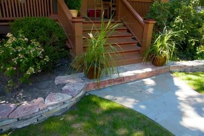 Walls and Steps — Landscape Construction project by Greenwise Organic Lawn Care And Landscape Design in Evanston