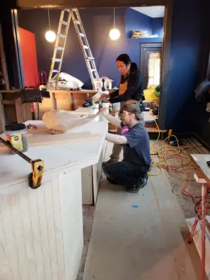 Jinx Bar and Restaurant Renovation — Interior Design & Decorating project by Sheila Blay Baraga