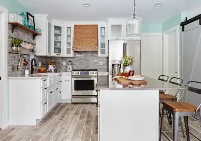Fresh Market Kitchen — Interior Design & Decorating project by DeGoey Designs