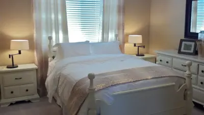 Children's Room to Guest Retreat by Jeff Rice, Decor Designs, Inc.