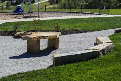 Elegant Pine Creek Outdoor Classroom — Landscape Construction project by Groundscapes, Inc.