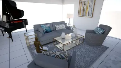 Lakeside Serenity — Interior Design & Decorating project by Karen Simmons Interiors