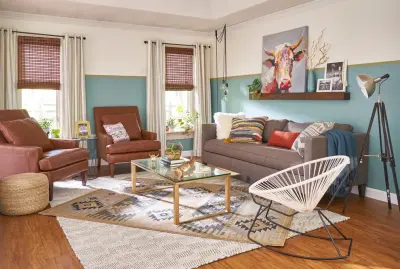 Living Room Revamp — Interior Design & Decorating project by DeGoey Designs