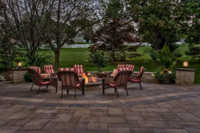 Spectacular Outdoor Entertainers Dream — Landscape Construction project by Groundscapes, Inc. in Omaha