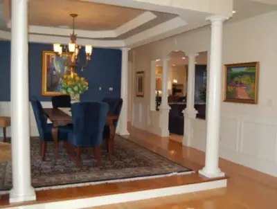 Custom Home in Londonderry NH by Panache Interior Design