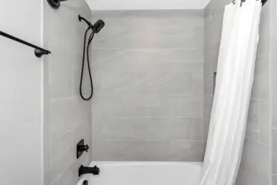 Revamp of the Lost Tree Bathroom by Kristen Oldfield Design