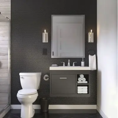 Lowe's Bathroom Remodeling Inspiration by DLT Interiors-Debbie Travin