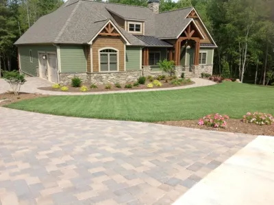 Hardscaping — Landscape Construction project by Growing Edge Landscape & Design, Inc. in Hickory