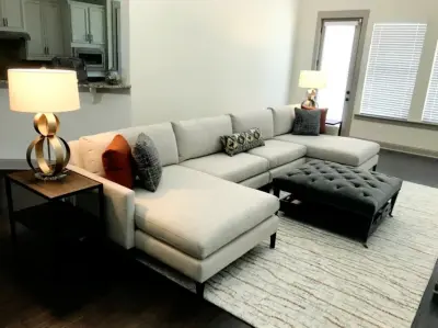 Montgomery Living Room by Angie Dean Designs