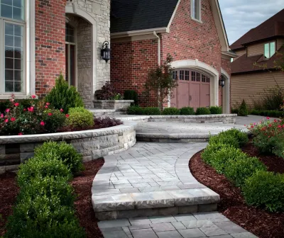 Outdoor Living Featuring Belgard — Landscape Construction project by H2O-Matic Outdoor Creations