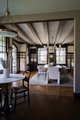 Historical Dining Room of Montville, NJ Home — Interior Design & Decorating project by Grayscale Homes