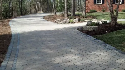 Driveways — Landscape Construction project by H2O-Matic Outdoor Creations