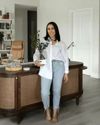 Mid-Century Modern Apartment Upgrade — Interior Design & Decorating project by Grayscale Homes