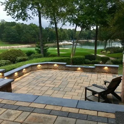 Patios — Landscape Construction project by H2O-Matic Outdoor Creations