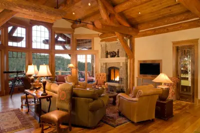 Traditional Mountain — Interior Design & Decorating project by Finial Design