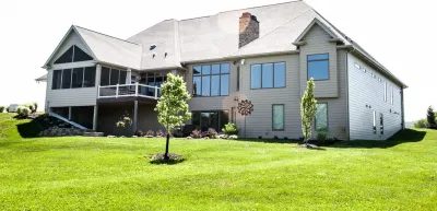 Patio and Firepit — Landscape Construction project by Hackman Lawn & Landscape