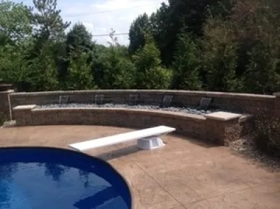 Pool Design and Landscaping — Landscape Construction project by Hackman Lawn & Landscape
