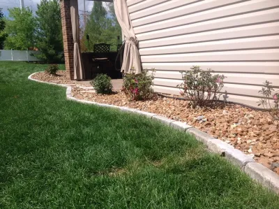 Natural Stone Patio — Landscape Construction project by Hackman Lawn & Landscape