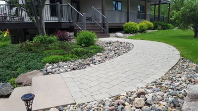 Fire place rebuild — Landscape Construction project by H&S Professional Lawncare And Property Maintenance