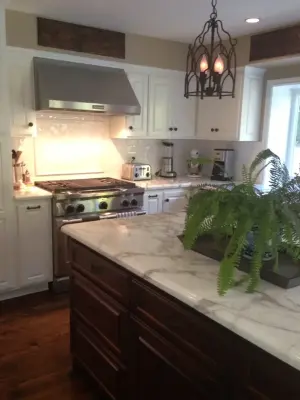 Modern European-Inspired Kitchen — Interior Design & Decorating project by Killeen Associates