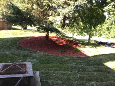 Sod layin and rebuilding flower bed — Landscape Construction project by H&S Professional Lawncare And Property Maintenance