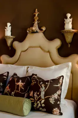 Asian-Inspired Bedroom — Interior Design & Decorating project by Audrey Curl Interiors
