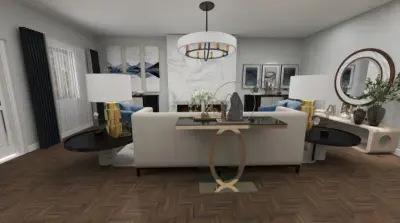 Lounge Area — Interior Design & Decorating project by Eve's Interior Decorating