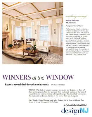 Showcased and Highlighted Work by A & J Interiors, LLC