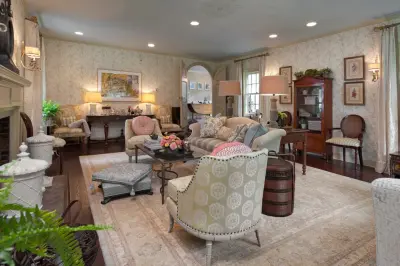 Living Room of the Stamford Show House by Steve Watson Interior Design